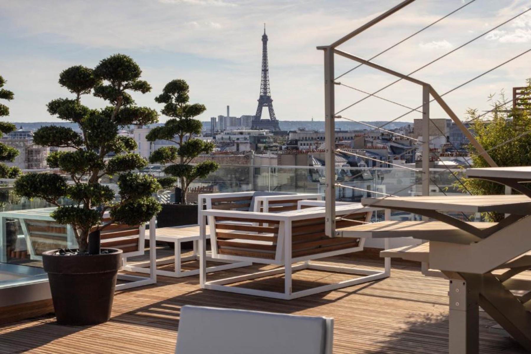 Paris rooftop terrace for brand activations
